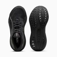 PUMA MAGMAX NITRO 2 BLACK ET SILVER Chaussures de running pas cher