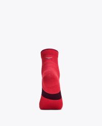HOKA -QUARTER RUN SOCK 3 PACK  EGG YOLK , CERISE ET VIRTUAL VIOLET Chaussettes running pas cher