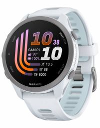 GARMIN FORERUNNER 170 BLANC CIEL Montre Cardio GPS