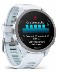 GARMIN FORERUNNER 170 BLANC CIEL Montre Cardio GPS pas cher