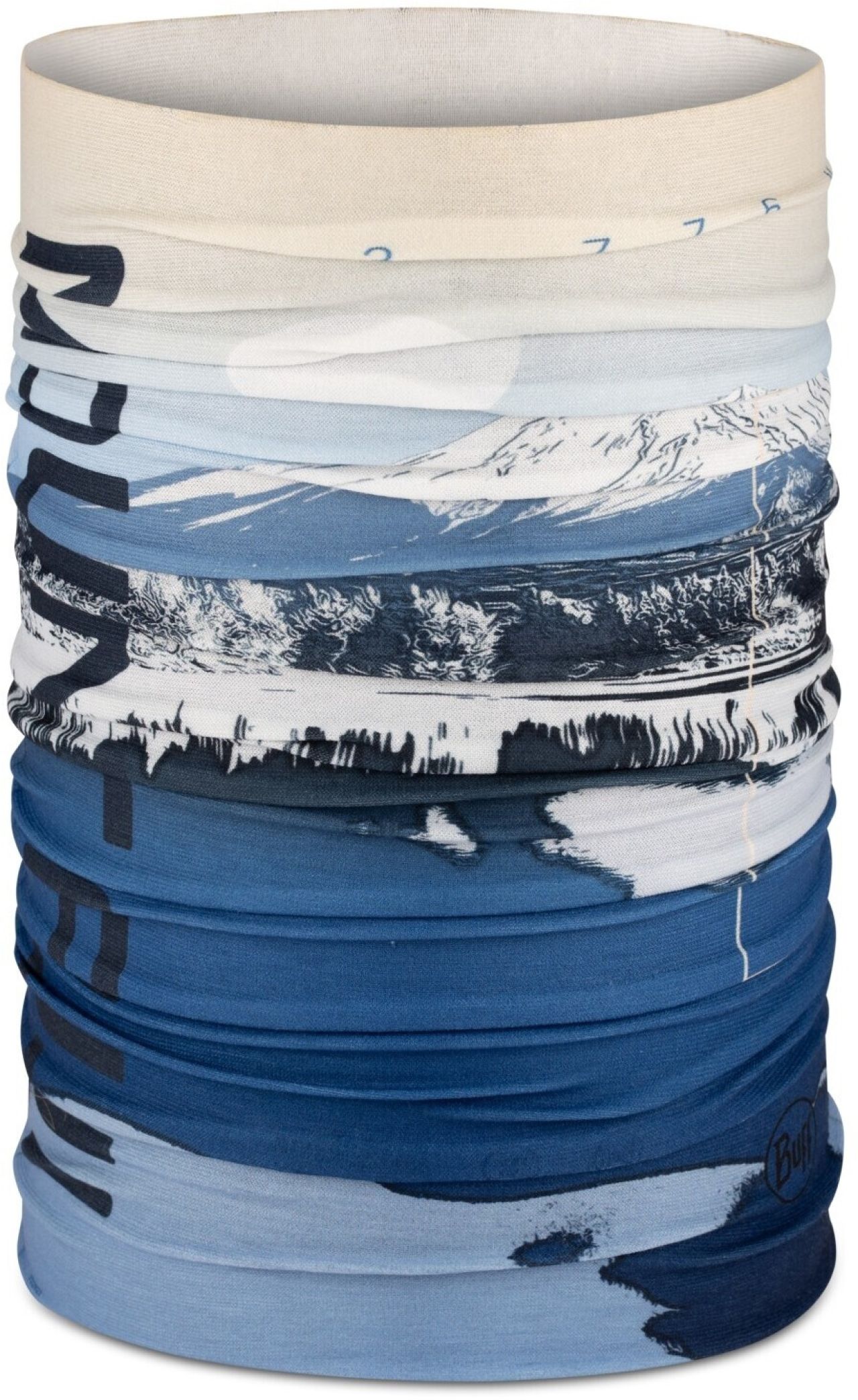 BUFF TOUR DE COU  ORIGINAL ECOSTRETCH MOUNT FUJI PEAK BLUE Tour de cou multifonction