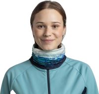 BUFF TOUR DE COU  ORIGINAL ECOSTRETCH MOUNT FUJI PEAK BLUE Tour de cou multifonction pas cher