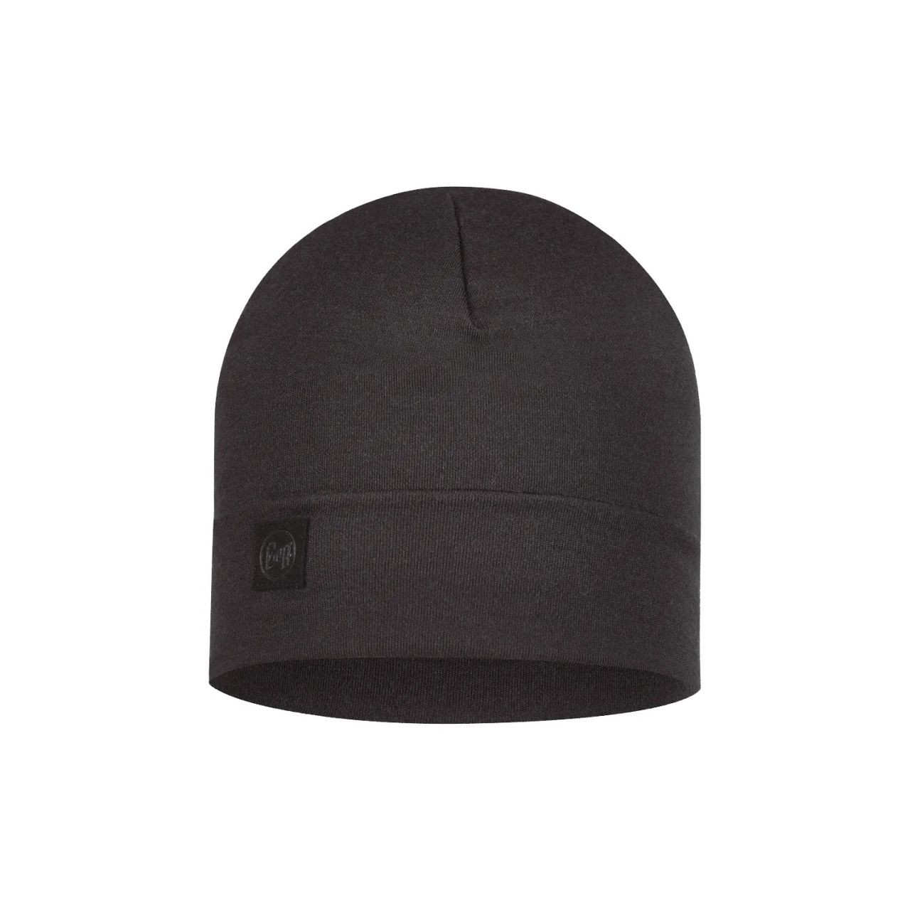 BUFF MERINO HEAVYWEIGHT BEANIE SOLID BLACK Bonnet sport