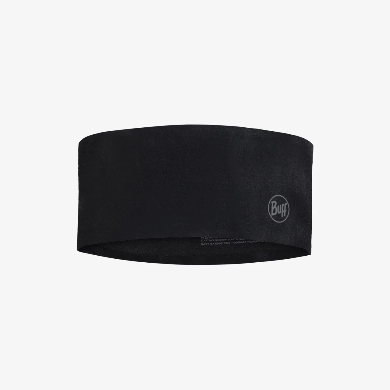 BUFF THERMONET HEADBAND SOLID BLACK Bandeau sport