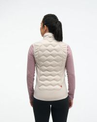 HOKA W SKYFILL INSULATED VEST RIVERROCK GREY Veste chaude pas cher