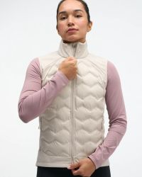 HOKA W SKYFILL INSULATED VEST RIVERROCK GREY Veste chaude pas cher