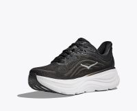 HOKA BONDI 9 BLACK ET VERMILLION Chaussures de running pas cher