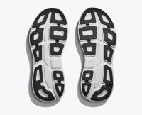 HOKA BONDI 9 BLACK ET VERMILLION Chaussures de running pas cher