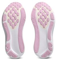 ASICS GEL KAYANO 33 WHITE ET HAZY LILAC Chaussure running asics pas cher