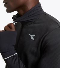 DIADORA WARM UP WINTER FIBRAZERO BLACK Seconde couche chaude pas cher