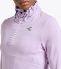 DIADORA L. WARM UP WINTER FIBRAZERO ORCHIDEE FLEUR Maillot chaud pas cher