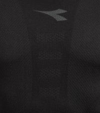 DIADORA LS TEE SHIRT STRATOZERO NOIR Tee shirt  running pas cher
