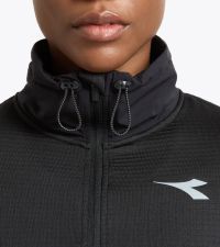 DIADORA L. WARM UP WINTER FIBRAZERO NOIR Maillot chaud pas cher