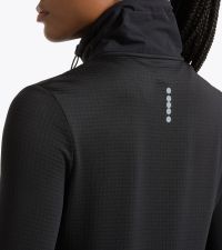 DIADORA L. WARM UP WINTER FIBRAZERO NOIR Maillot chaud pas cher