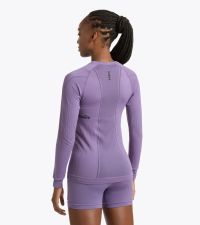 DIADORA STRATOZERO LS T-SHIRT W COMPOTE DE RAISIN Tee shirt running pas cher