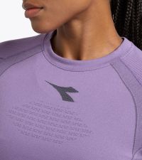 DIADORA STRATOZERO LS T-SHIRT W COMPOTE DE RAISIN Tee shirt running pas cher
