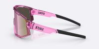 BLIZ LUNETTES FUSION SMALL TRANSPARENT PINK Lunettes de sport pas cher