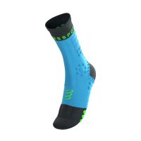 COMPRESSPORT PRO RACING SOCKS WINTER TRAIL NORSE BLUE ET BLACK Chaussettes running pas cher