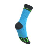 COMPRESSPORT PRO RACING SOCKS WINTER TRAIL NORSE BLUE ET BLACK Chaussettes running pas cher