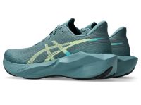 ASICS NOVABLAST 6 FOGGY TEAL ET ILLUMINATE YELLOW Chaussures Running pas cher