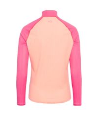 KARI TRAA ELLA HALFZIP PEACH BLOOM  manches longues pas cher
