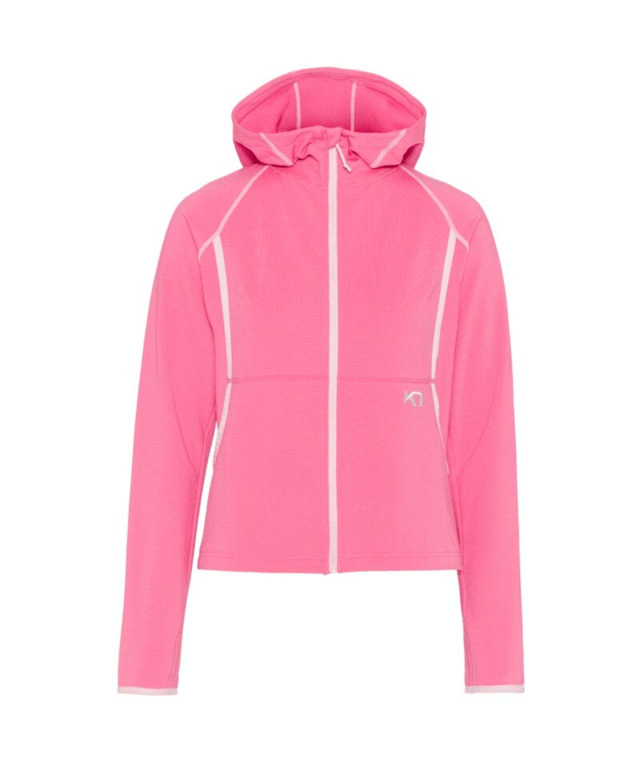 KARI TRAA MIKA FZ HOOD BUBBLE GUM Veste à capuche