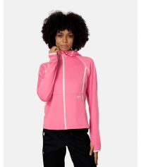 KARI TRAA MIKA FZ HOOD BUBBLE GUM Veste à capuche pas cher