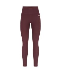 KARI TRAA NINA HIGH WAIST TIGHTS COCOA POWDER Collant running femme pas cher