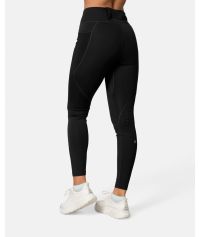 KARI TRAA NIA TIGHTS BLACK Collant running femme pas cher