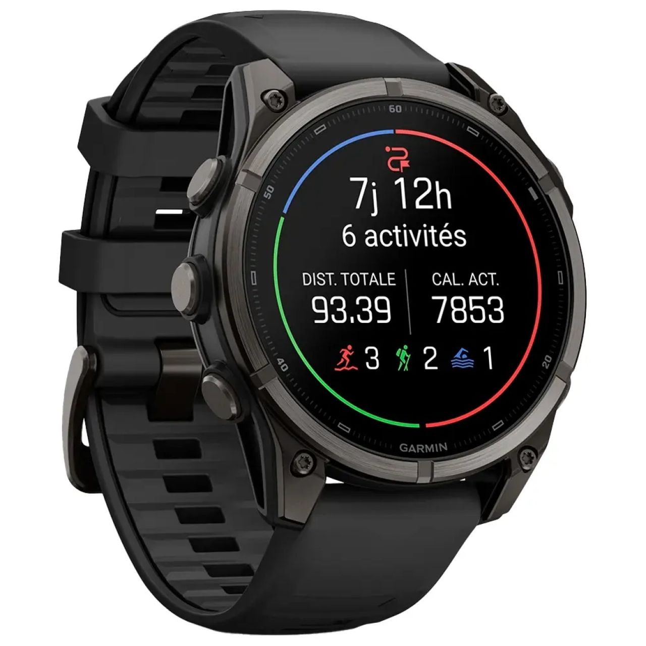 GARMIN FENIX 9 51mm TITANIUM CARBON GRAY