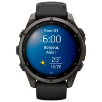 GARMIN FENIX 9 51mm TITANIUM CARBON GRAY pas cher