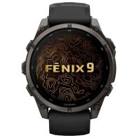 GARMIN FENIX 9 51mm TITANIUM CARBON GRAY pas cher
