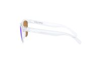 OAKLEY FROGSKINS POLISHED CLEAR  PRIZM VIOLET Lunettes de sport pas cher