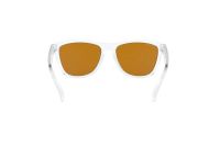 OAKLEY FROGSKINS POLISHED CLEAR  PRIZM VIOLET Lunettes de sport pas cher