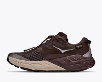 HOKA SPEEDGOAT 7 GTX SPICED CHOCOLATE ET RIVER ROCK GREY  Chaussures de trail pas cher