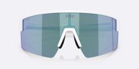 BLIZ LUNETTES P004 MATTE WHITE AVEC VERRE SMOKE  BLUE MULTI  Lunettes de sport pas cher