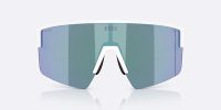 BLIZ LUNETTES P004 MATTE WHITE AVEC VERRE SMOKE  BLUE MULTI  Lunettes de sport pas cher
