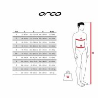 ORCA OPEN WATER VITALIS HI VIS HOMME Combinaison en location pas cher