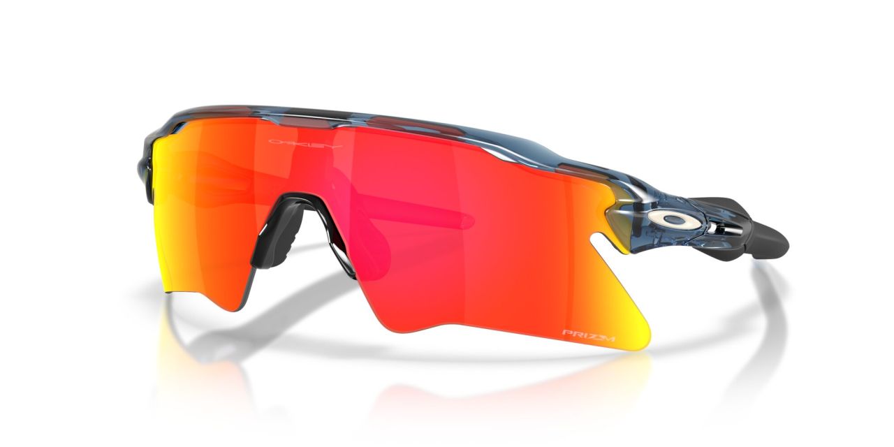 OAKLEY RADAR EV EV HEATER TRANSPARENT ABYSS , PRIZM RUBY Lunettes de sport