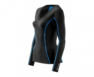 SKINS BIO A200 TOP LONG SLEEVE WOMEN tee shirt de compression