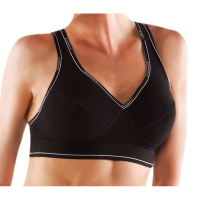 ZSPORT LINEA NOIR Brassière de sport Femme pas cher