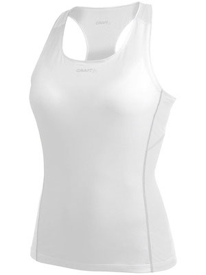 CRAFT STAY COOL DEBARDEUR BLANC Sous Vêtement Technique Femme