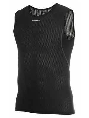 CRAFT STAY COOL MESH SUPERLIGHT TEE SANS MANCHES NOIR Sous-Vêtement
