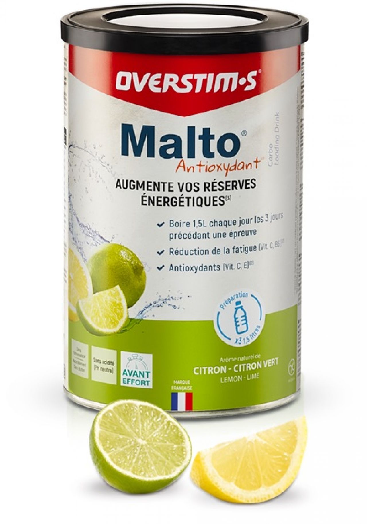 OVERSTIMS MALTO ANTIOXYDANT  Dietetique avant effort