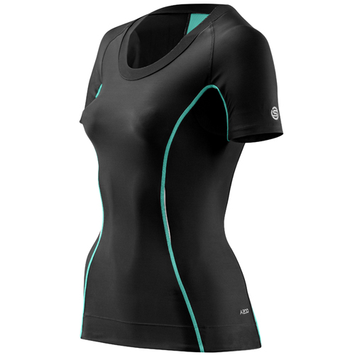 SKINS BIO A200 TOP SHORT SLEEVE Tee shirt  de compression